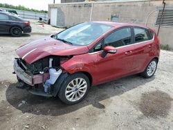 Ford salvage cars for sale: 2017 Ford Fiesta Titanium