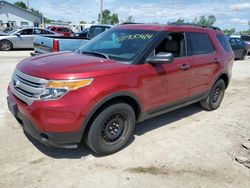 Salvage cars for sale from Copart Pekin, IL: 2014 Ford Explorer