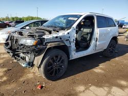 Salvage cars for sale at Woodhaven, MI auction: 2021 Jeep Grand Cherokee Laredo