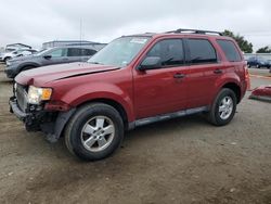 Salvage cars for sale at San Diego, CA auction: 2012 Ford Escape XLT
