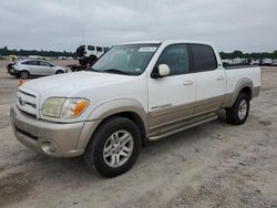 Salvage cars for sale from Copart Houston, TX: 2006 Toyota Tundra Double Cab Limited