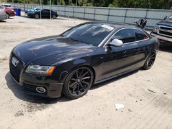 Salvage cars for sale at Savannah, GA auction: 2009 Audi S5 Quattro