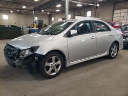Salvage cars for sale from Copart Blaine, MN: 2012 Toyota Corolla Base