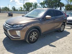 Vehiculos salvage en venta de Copart Riverview, FL: 2018 Mitsubishi Eclipse Cross ES