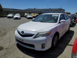 Salvage cars for sale from Copart Martinez, CA: 2011 Toyota Camry Hybrid