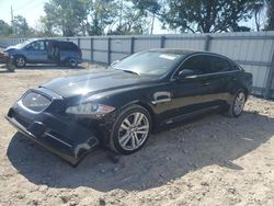 Salvage cars for sale at Riverview, FL auction: 2014 Jaguar XJL Portfolio
