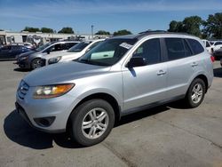 Salvage cars for sale at Sacramento, CA auction: 2011 Hyundai Santa FE GLS