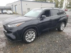 Toyota salvage cars for sale: 2023 Toyota Highlander Hybrid Limited