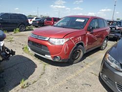 Mitsubishi Outlander Vehiculos salvage en venta: 2015 Mitsubishi Outlander ES