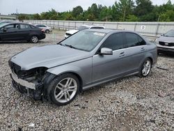 Mercedes-Benz c-Class salvage cars for sale: 2013 Mercedes-Benz C 250