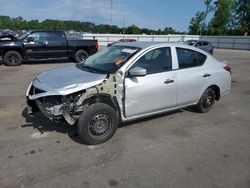 Salvage cars for sale at Dunn, NC auction: 2017 Nissan Versa S