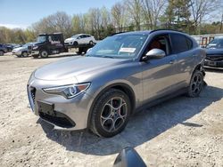 Salvage cars for sale at North Billerica, MA auction: 2018 Alfa Romeo Stelvio Sport