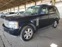 Carros salvage sin ofertas aún a la venta en subasta: 2004 Land Rover Range Rover HSE