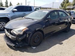 Salvage cars for sale from Copart Rancho Cucamonga, CA: 2014 Toyota Corolla L