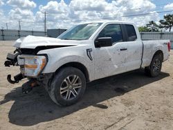 Salvage cars for sale at auction: 2021 Ford F150 Super Cab