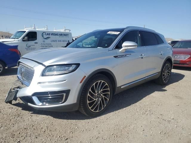 2019 Lincoln Nautilus Reserve