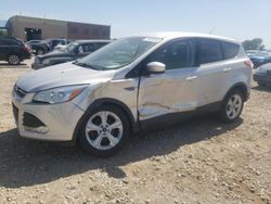 Salvage cars for sale at auction: 2016 Ford Escape SE