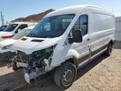 Salvage trucks for sale at Phoenix, AZ auction: 2019 Ford Transit T-250