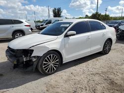 Salvage cars for sale at Miami, FL auction: 2012 Volkswagen Jetta SE