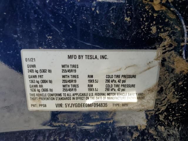 2021 Tesla Model Y