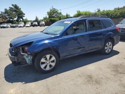 Salvage cars for sale from Copart San Martin, CA: 2010 Subaru Outback 2.5I Limited