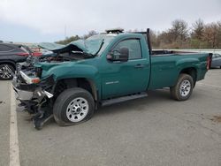 Salvage trucks for sale at Brookhaven, NY auction: 2014 GMC Sierra K35