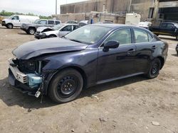 Salvage cars for sale from Copart Fredericksburg, VA: 2007 Lexus IS 250