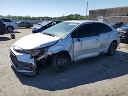 Salvage cars for sale from Copart Fredericksburg, VA: 2022 Toyota Corolla SE