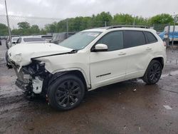 Vehiculos salvage en venta de Copart Chalfont, PA: 2019 Jeep Cherokee Limited
