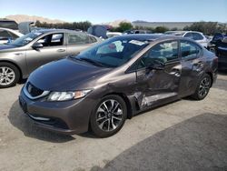 Salvage cars for sale at Las Vegas, NV auction: 2013 Honda Civic EX