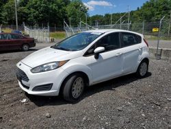Salvage cars for sale from Copart Finksburg, MD: 2015 Ford Fiesta S