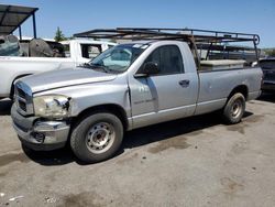 Salvage cars for sale from Copart San Martin, CA: 2007 Dodge RAM 1500 ST
