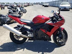 Salvage motorcycles for sale at Sacramento, CA auction: 2007 Yamaha YZFR6 S