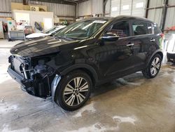 Salvage cars for sale at Rogersville, MO auction: 2016 KIA Sportage EX
