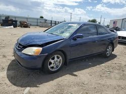 Salvage cars for sale from Copart Nampa, ID: 2001 Honda Civic SI