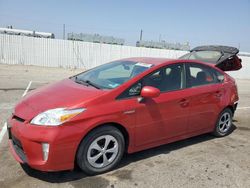 Salvage cars for sale at Van Nuys, CA auction: 2014 Toyota Prius