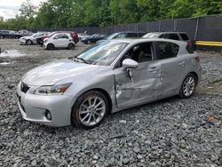Salvage cars for sale from Copart Waldorf, MD: 2012 Lexus CT 200