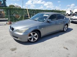 Salvage cars for sale from Copart Orlando, FL: 2008 BMW 528 I