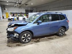 Salvage cars for sale at Candia, NH auction: 2017 Subaru Forester 2.5I Premium