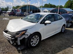 Salvage cars for sale at East Granby, CT auction: 2021 Toyota Corolla LE