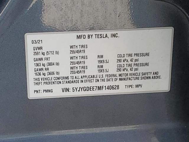 2021 Tesla Model Y