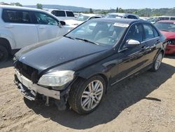 Salvage cars for sale at San Martin, CA auction: 2009 Mercedes-Benz C300