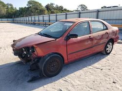Salvage cars for sale from Copart Fort Pierce, FL: 2004 Toyota Corolla CE
