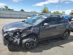 Subaru Crosstrek salvage cars for sale: 2020 Subaru Crosstrek Limited