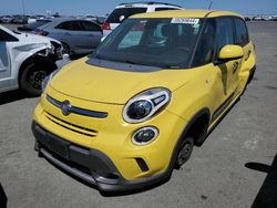 Salvage cars for sale at Martinez, CA auction: 2015 Fiat 500L Trekking