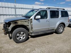 Salvage cars for sale at Nisku, AB auction: 2005 Nissan Pathfinder LE