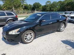 Salvage cars for sale at Fort Pierce, FL auction: 2009 Nissan Maxima S