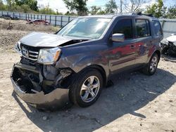 Honda Pilot exl salvage cars for sale: 2014 Honda Pilot EXL