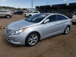 Salvage cars for sale at Colorado Springs, CO auction: 2012 Hyundai Sonata SE