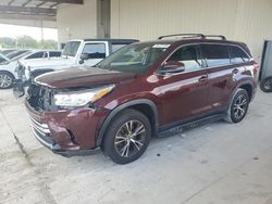 Salvage cars for sale at Homestead, FL auction: 2019 Toyota Highlander LE